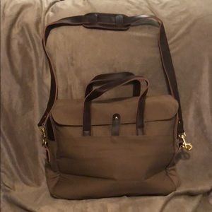 Wiley Gear Briefcase Travel Bag with Laptop Sleeve